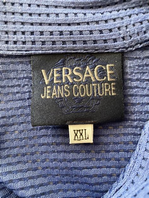 vtg versace jeans couture blouse|Versace Jeans Couture VTG RARE Button Shirt Blouse  .